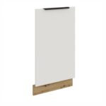 Nõudepesumasina esipaneel 45 peidetud paneeliga ZM 713x446 Köögi ARIA esipaneelid valge AFM