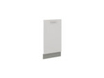 Nõudepesumasina esiosa 45 peidetud paneeliga ZM 713x446 - Kitchen BIANKA WHITE