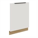 Nõudepesumasina esipaneel 60 peidetud paneeliga ZM 713x596 Köögi ARIA esipaneelid Valge AFM