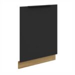 Nõudepesumasina esipaneel 60 peidetud paneeliga ZM 713x596 Köögi ARIA esipaneelid must AFM