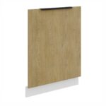 Nõudepesumasina esipaneel 60 peidetud paneeliga ZM 713x596 - Köögitamm CREMONA / Valge