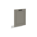 Nõudepesumasina esipaneel 60 peidetud paneeliga ZM 713x596 - LUNA KÖÖK HALL - VALGE