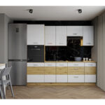 ARTISAN läikiv valge köök