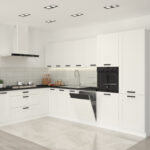 LUNA valge köök. Konfiguratsioon.