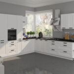 LUNA valge köök. Konfiguratsioon.