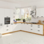 LUNA valge köök. Konfiguratsioon.