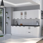 LUNA valge köök. Konfiguratsioon.