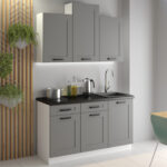 LUNA köök, tumehall. Kappide valik on mistahes.