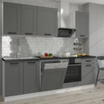 LUNA köök, tumehall. Kappide valik on mistahes.