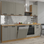 LUNA helehall köök - käsitöö. Konfiguratsioon.