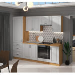 STILO KÖÖGIPUIT MATT VALGE + ARTISAN TAMM. Kõik kapikonfiguratsioonid.