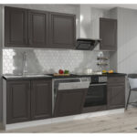 STILO KÖÖGI GRAFIIT + VALGE. Kõik kapi konfiguratsioonid.