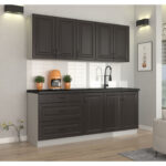 STILO KÖÖGI GRAFIIT + VALGE. Kõik kapi konfiguratsioonid.