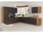 STILO GRAPHITE + ARTISAN OAK KÖÖK. Konfiguratsioon