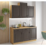 STILO GRAPHITE + ARTISAN OAK KÖÖK. Konfiguratsioon