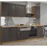 STILO GRAPHITE + ARTISAN OAK KÖÖK. Konfiguratsioon