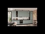 Köögikomplekt ARIA 390cm AQUAMARINE esipaneelidega (Mint)