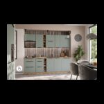 Köögikomplekt ARIA AQUAMARINE Esiküljed (Mint)