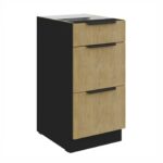 Alumine kapp 3 sahtliga 40 D 3S BB - Köögitamm CREMONA