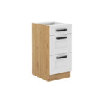 Alumine kapp 3 sahtliga 40 D 3S BB - LUNA KÖÖK VALGE - ARTISAN