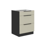 Alumine kapp 3 sahtliga 60 D 3S BB - ARONA Köögi VÄRVI KAŠMIIRI.