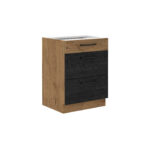 Alumine kapp 3 sahtliga 60 D 3S BB - KÖÖK Tume Puit