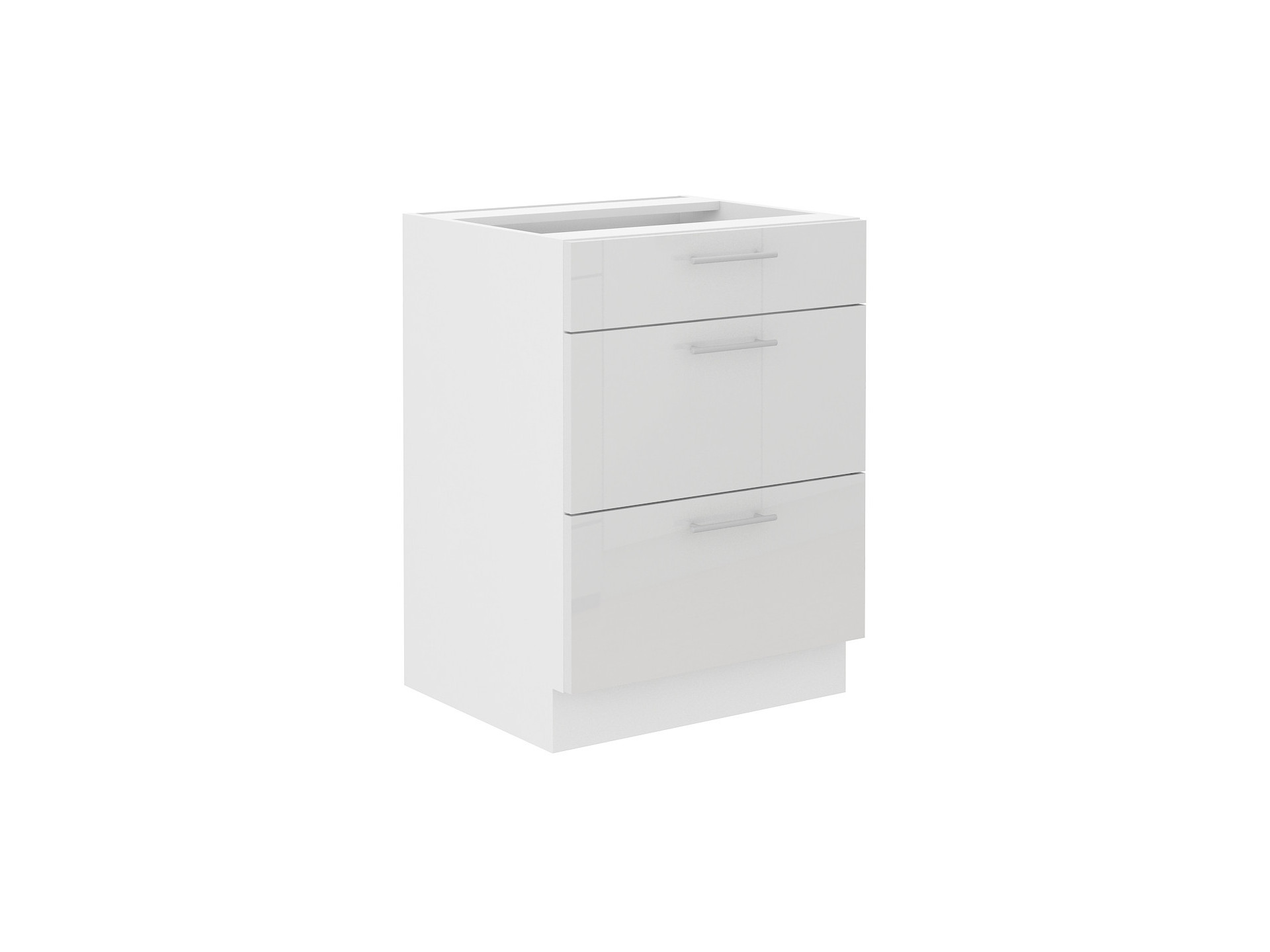 szafka-dolna-3-szuflady-60-d-3s-bb-kuchnia-lara-biala Alumine kapp 3 sahtliga 60 D 3S BB - LARA KÖÖK VALGE - Image 1