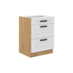 Alumine kapp 3 sahtliga 60 D 3S BB - LUNA KÖÖK VALGE - ARTISAN