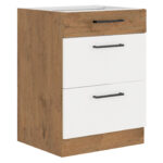 Alumine kapp 3 sahtliga 60 D 3S BB - VIGO KÖÖK VALGE LÄIKIV