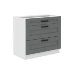 Alumine kapp 3 sahtliga 80 D 3S BB - KÖÖK LUNA TUMEHALL - VALGE