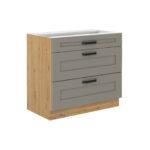 Alumine kapp 3 sahtliga 80 D 3S BB - LUNA KÖÖK HALL HELEKORDSELT - ARTISAN