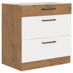 Alumine kapp 3 sahtliga 80 D 3S BB - VIGO KÖÖK VALGE LÄIKIV