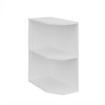 Alumine kapp 30 D ZAK BB - Köögi tamm CREMONA / Valge