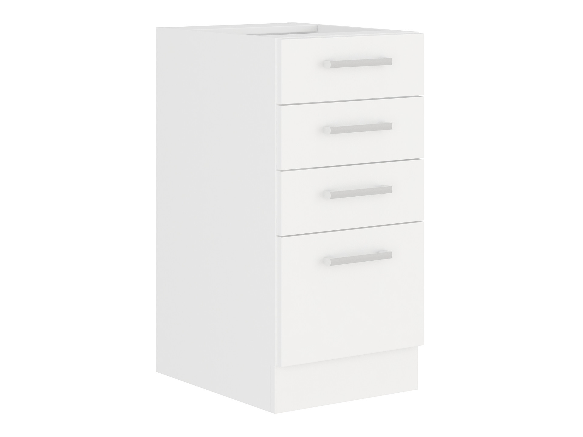 szafka-dolna-4-szuflady-40-d-4s-bb-kuchnia-eko-white Alumine kapp 4 sahtliga 40 D 4S BB - EKO VALGE KÖÖK - Image 1