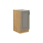 Alumine kapp 40 D 1F BB - STILO KÖÖK helehall / käsitööna valminud