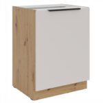 Alumine kapp 60 D 1F BB - SOLEA köögivärv kašmiir.