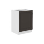 Alumine kapp 60 D 1F BB - STILO KÖÖGIMÖÖBLI grafiit / valge