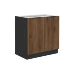 Alumine kapp 80 D 2F BB - Monza köök