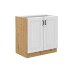 Alumine kapp 80 D 2F BB - STILO VALGE KÖÖK - ARTISAN