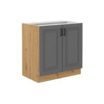 Alumine kapp 80 D 2F BB - STILO KÖÖK Tumehall / Käsitöö