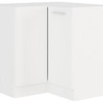 Alumine nurgakapp 89x89 DN 1F BB - KÖÖK EKO VALGE