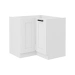 Alumine nurgakapp 90x90 DN 1F BB - LUNA KÖÖK VALGE - VALGE