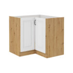 Alumine nurgakapp 90x90 DN 1F BB - KÖÖGI STILO VALGE-ARTISAN