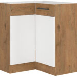 Alumine nurgakapp 90x90 DN 1F BB - VIGO KÖÖK VALGE LÄIKIV