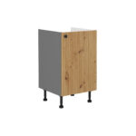 Valamu all olev alumine kapp 50 ZL 1F BB - Kitchen AVA