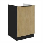 Valamu all olev alumine kapp 50 ZL 1F BB - Köögitamm CREMONA