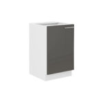 Alumine kapp valamu all 50 ZL 1F BB - LARA GRAY KÖÖK