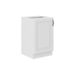 Alumine kapp valamu all 50 ZL 1F BB - KÖÖGI STILO VALGE-VALGE