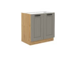 Alumine kapp valamule 80 ZL 2F BB - LUNA KITCHEN HELEHALL - ARTISAN