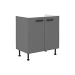 Valamu all olev alumine kapp 80 ZL 2F BB - Kitchen NESSA